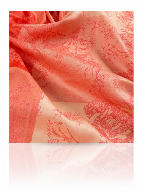 Палантин Женский SN-CROWN/RED.OR